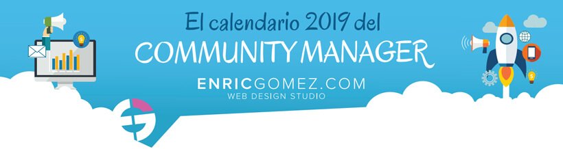 Calendario Community Manager 2019